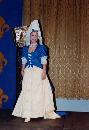 Justine Levy as Madame de Caylus in Racine at the Girls’ School